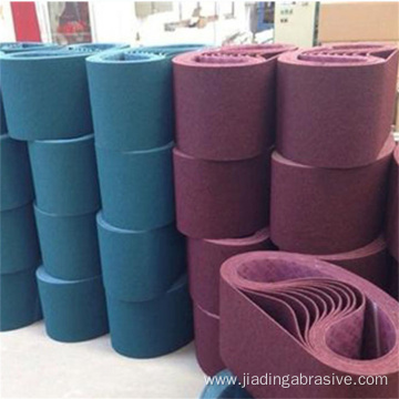 high performance nylon abrasive sand belt surface cleaning